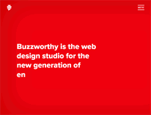Tablet Screenshot of buzzworthystudio.com